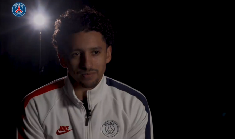 Marquinhos est « très heureux d'avoir prolongé » et annonce « je veux juste continuer à vivre cette histoire avec Paris. »