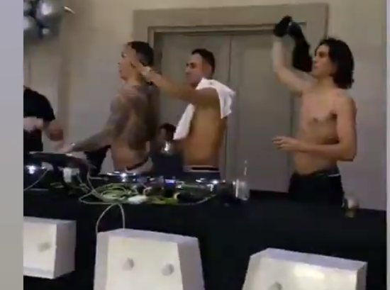 Des images de la fête des anniversaires de Cavani, Di Maria et Icardi font polémique