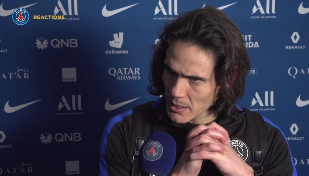 Cavani raconte ses émotions après son 200e but et insiste sur l'importance du collectif