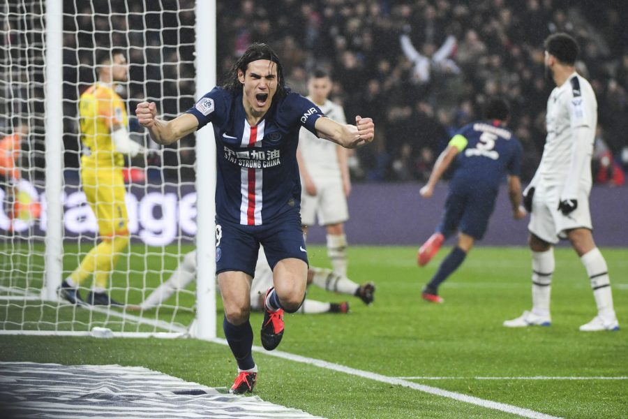 Les images du PSG ce dimanche : victoire face à Bordeaux et 200e but pour Cavani