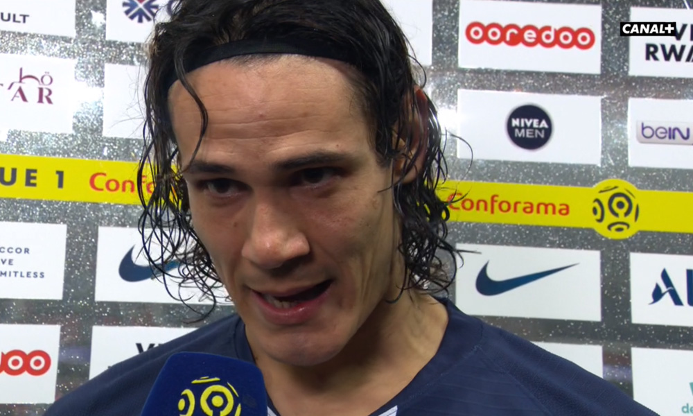 PSG/Bordeaux - Cavani ému aux larmes « c'est un moment très spécial »