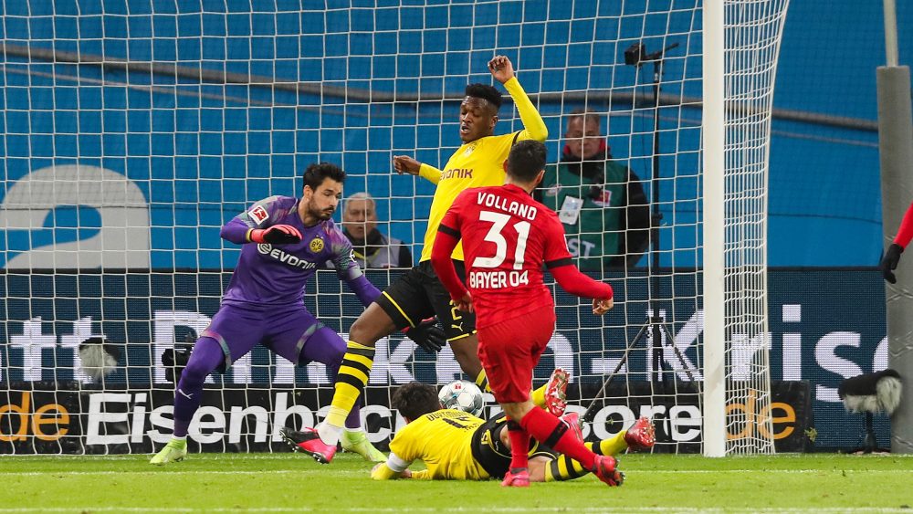 Dortmund s'incline contre le Bayer Leverkusen dans un match spectaculaire, Håland ne marque pas