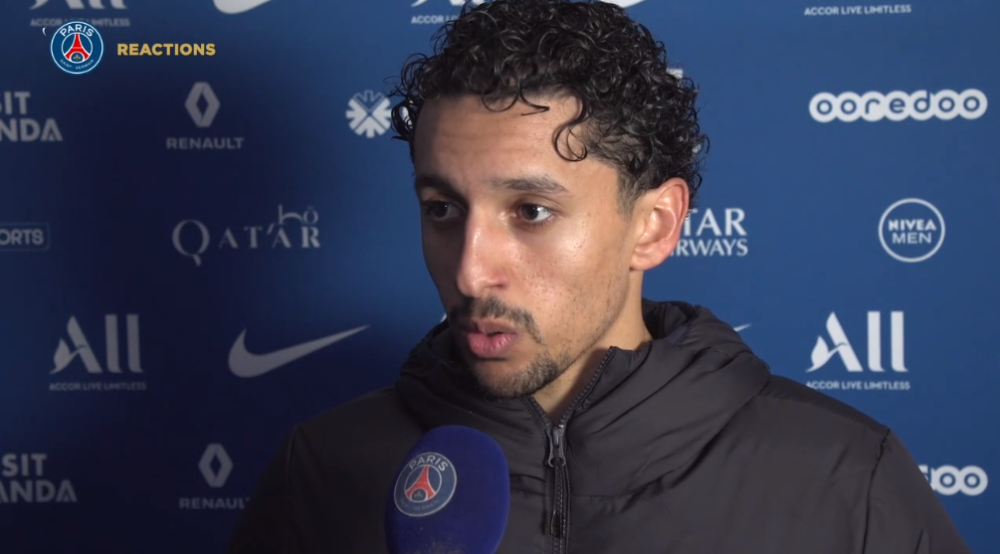 PSG/Dijon - Marquinhos satisfait du pressing et évoque les tests mis en place jusqu'à Dortmund