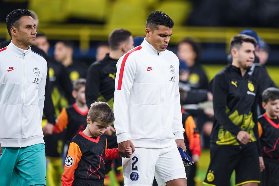 PSG/Dortmund - Thiago Silva « postule » à une place sur le terrain, affirme RMC Sport