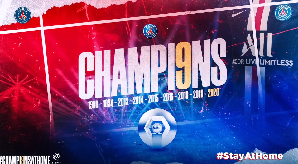 Les images du PSG ce jeudi : célébrations du titre de champion de France