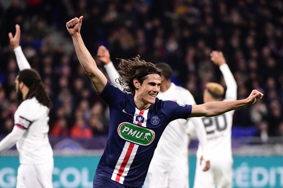 Cavani fête l'anniversaire de sa signature au PSG