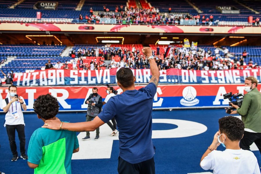 Thiago Silva est « triste de ne pas avoir pu saluer les supporters » du PSG