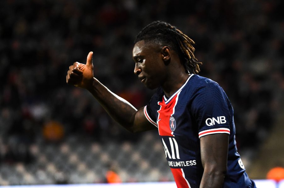 Kean élu joueur du PSG du mois de novembre par les supporters