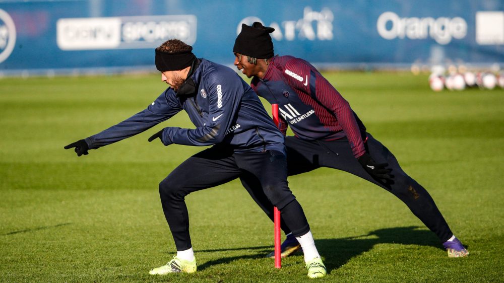 Les images du PSG ce vendredi: Entraînement et conférence de presse avant Angers/PSG