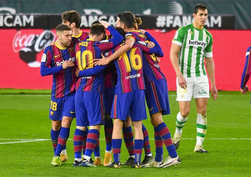 LDC - Le Barça arrache la victoire sur la pelouse du Betis Séville
