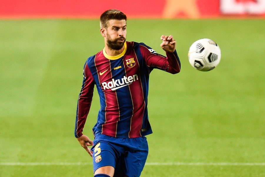 PSG/Barcelone - Piqué souffre d'une « entorse » du genou et sera probablement forfait