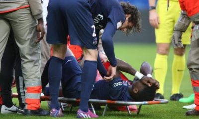 PSG Serge Aurier blessure