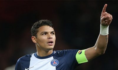 PSG – Thiago Silva 100e match avec le brassard à Montpellier