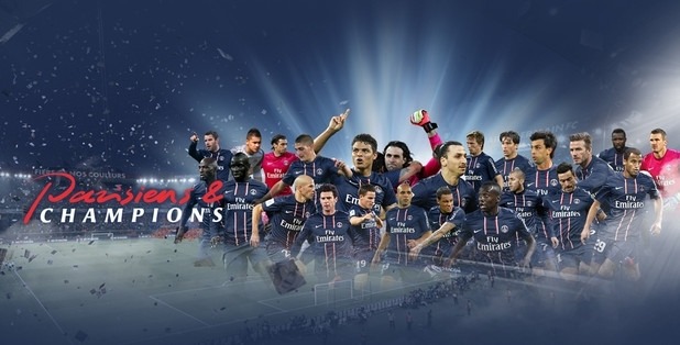 PSG Champion Coupe de France 2015