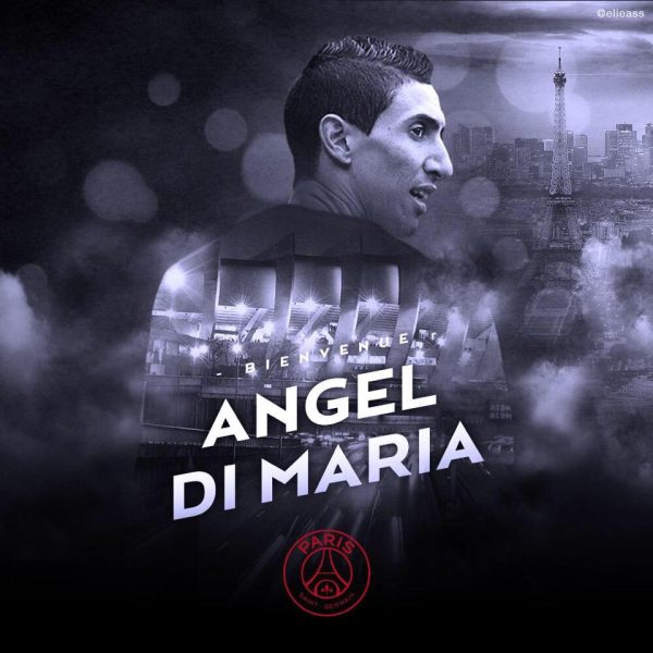 Angel Di Maria au PSG, c'est officiel!