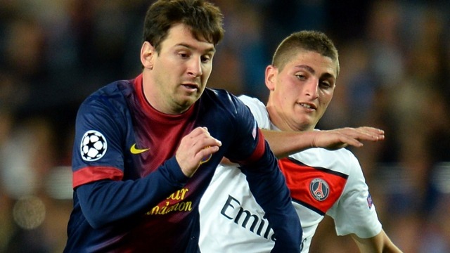 Lionel Messi + Marco Verratti