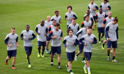 Un entraînement au complet pour le PSG