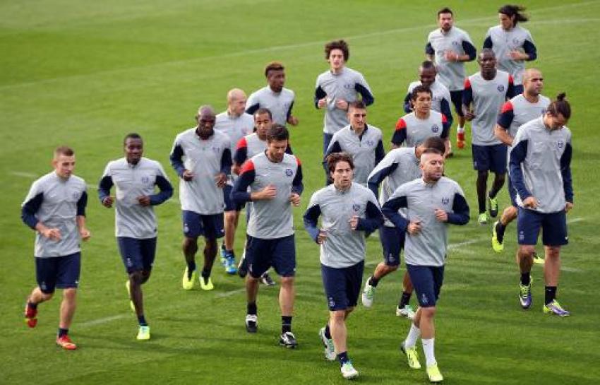 Un entraînement au complet pour le PSG