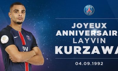 PSG - Joyeux anniversaire Layvin Kurzawa !