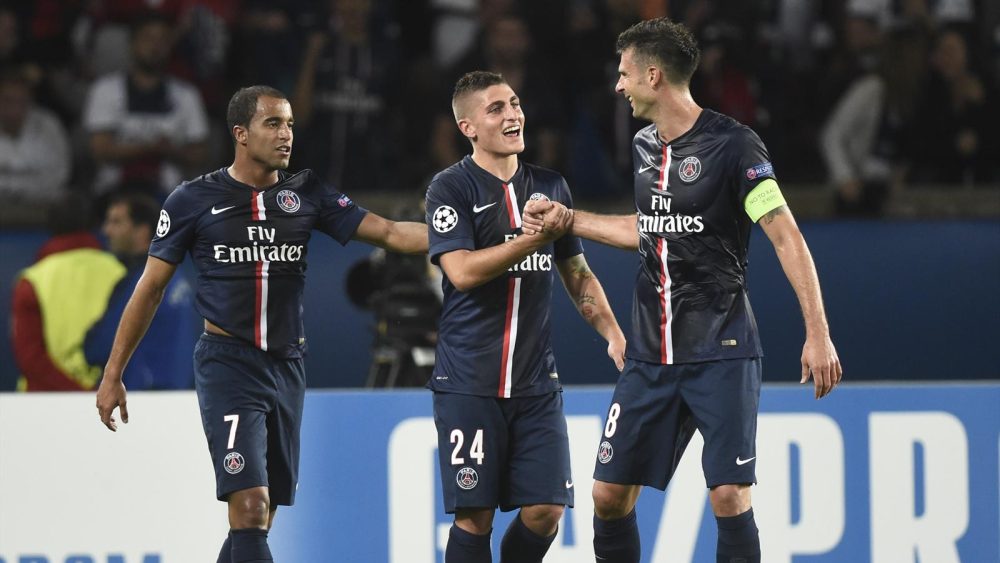 Marco Verratti «compose un joli trio» avec Di Maria et Lavezzi et affirme que l'influence de Motta «a été énorme»