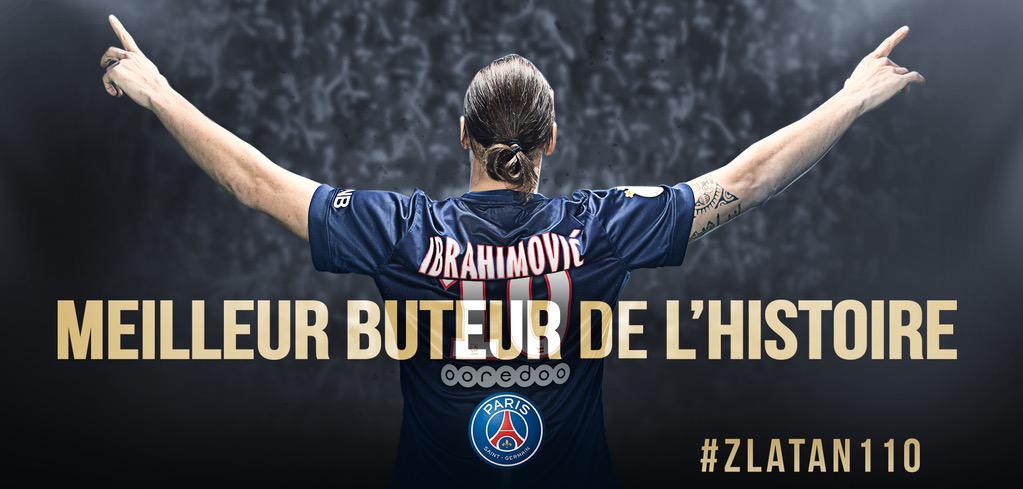 zlatan meilleur buteur histoire psg