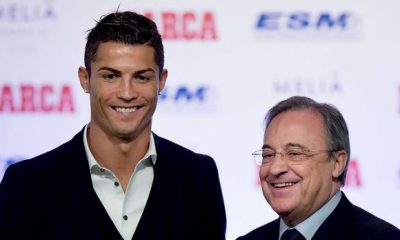 Florentino Pérez "je souhaite que Cristiano reste ici toute sa vie"