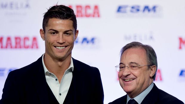 Florentino Pérez "je souhaite que Cristiano reste ici toute sa vie"