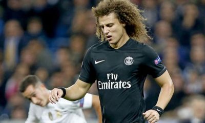 PSG/City – Un nouveau record pour David Luiz en LDC (dont il se passerait bien)