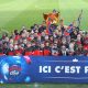 Le Junior Club fête le Noël avec des joueurs parisiens