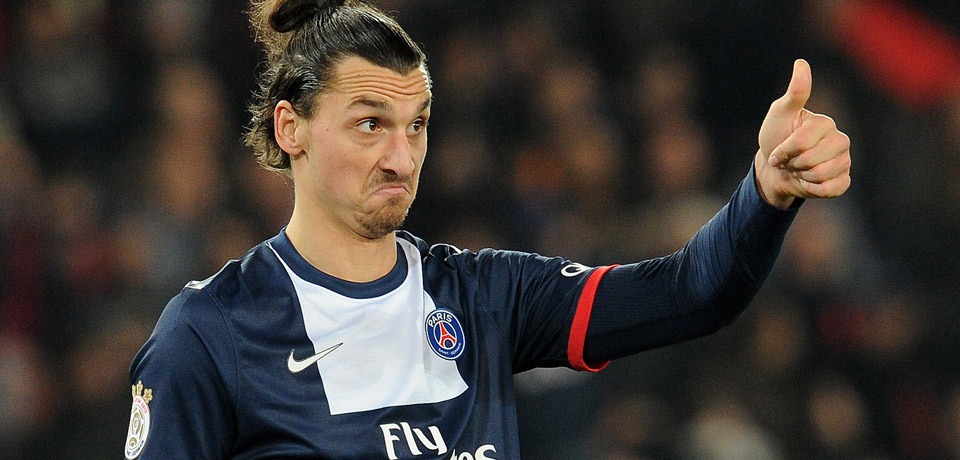 Zlatan Ibrahimovic PSG