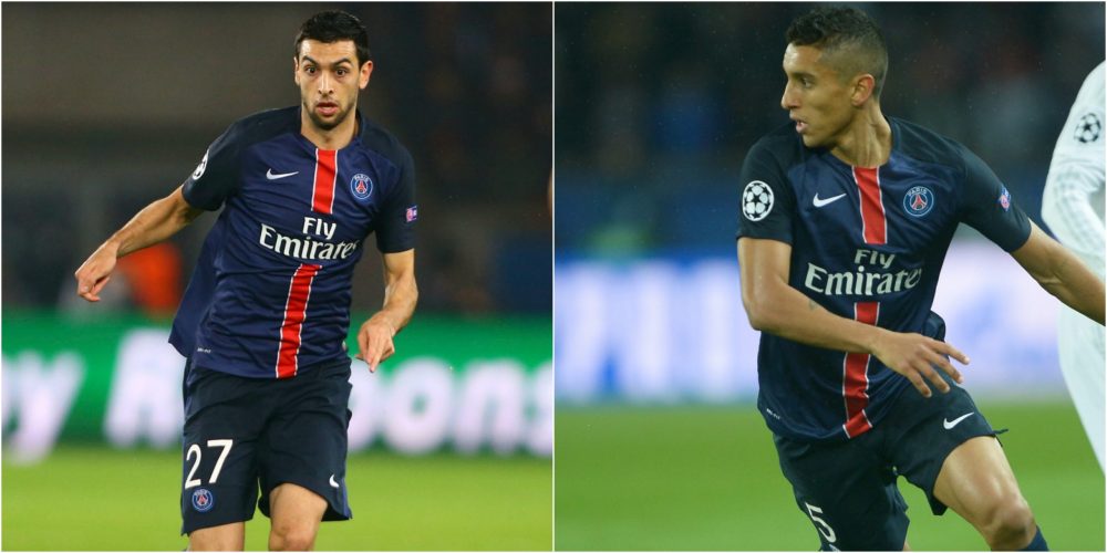 Pastore + Marquinhos PSG