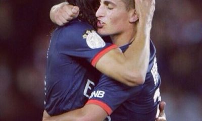 Cavani n'a jamais joué avec un joueur aussi bon que Verratti