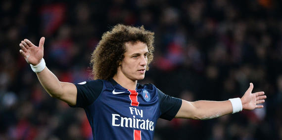 Mercato - David Luiz "a pris l'Eurostar mercredi après-midi en direction de Londres", selon Le Parisien