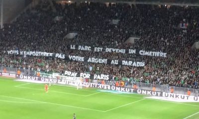 L'amende de l'AS Saint-Etienne pour les banderoles face au PSG réduite à 5000€