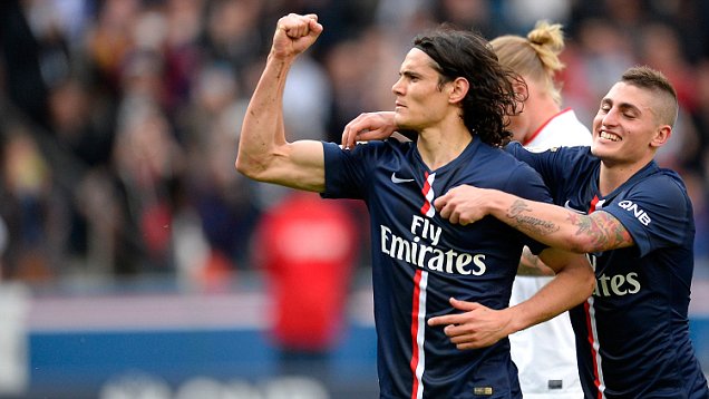 Edinson Cavani et Marco Verratti visés par la Juventus de Turin