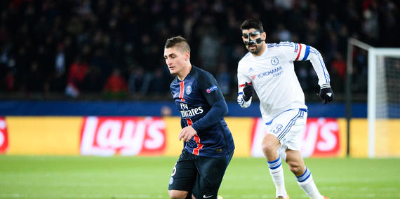 PSG Chelsea Verratti, le petit hibou maître des bois