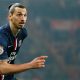 Zlatan une nouvelle fois élu joueur du mois sur le site officiel du PSG