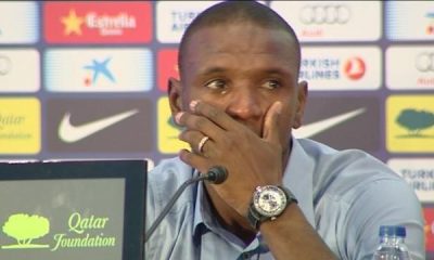 Eric Abidal n'oubliera pas la visite de Nasser Al-Khelaïfi à l'hôpital pendant le traitement de son cancer