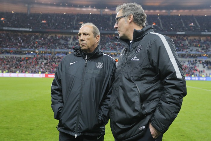 Jean-Louis Gasset et Laurent Blanc