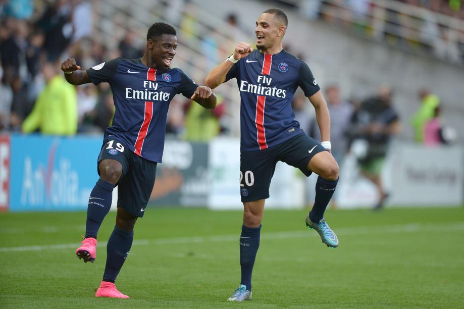 Aurier et Kurzawa s'amusent à l'entraînement