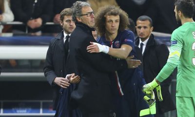 Laurent Blanc + David Luiz PSG