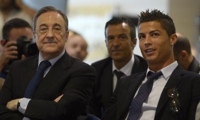 florentino perez + cristiano ronaldo