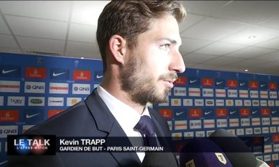 Kevin Trapp zone mixte PSG