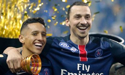 Marquinhos à Van der Wiel et Zlatan ça a été un plaisir de jouer avec vous mes amis