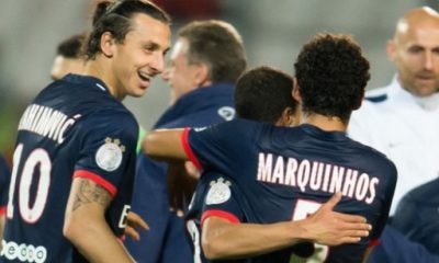 Zlatan Ibrahimovic et Marquinhos supervisés par Manchester United