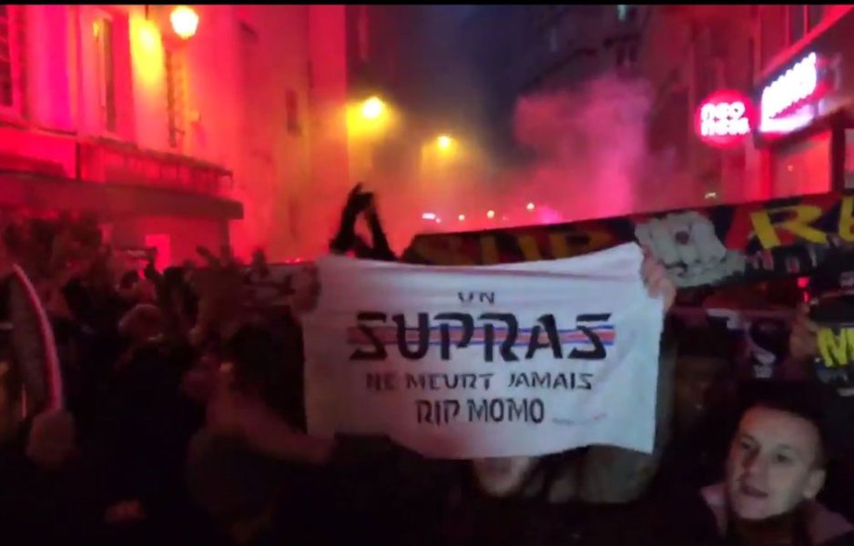 supras auteuil hommage momo skyrock