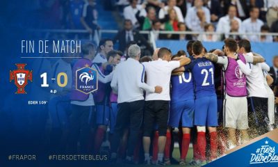 Euro 2016 - La France s'incline en finale face au Portugal après prolongations