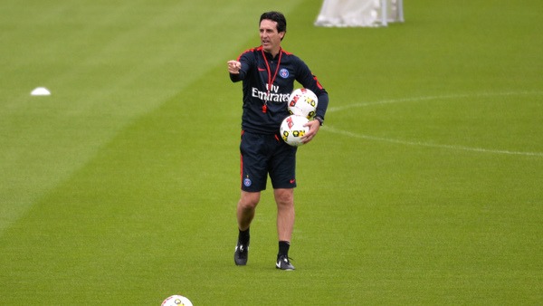 Unai Emery "la mise en marche continue"