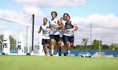 Les images de l'entraînement du PSG de dimanche partagées par les joueurs la bonne humeur règne