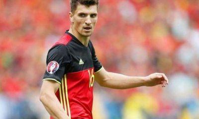 Meunier marque son premier but avec la Belgique lors du large succès contre l'Estonie